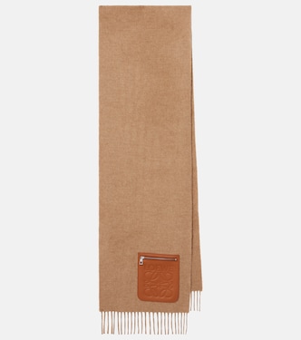 Anagram wool and cashmere scarf | Loewe