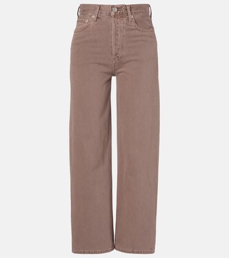 Ren high-rise wide-leg jeans | Agolde