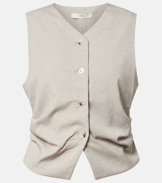 Leone draped vest | SIR