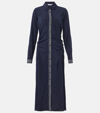 Hemdblusenkleid Lex aus einem Seidengemisch | Veronica Beard