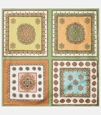 Foulard Contina Tiles in seta | Alémais