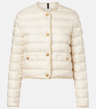 Fleurs quilted down jacket | Moncler