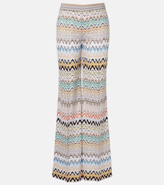 Wave high-rise wide-leg pants | Missoni