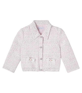 Crystal-embellished tweed jacket | Self-Portrait Kids