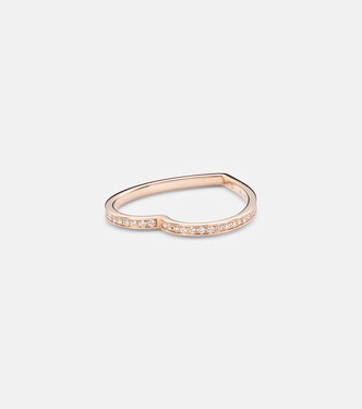 Antifer 18kt rose gold (750/1000) ring with diamonds | Repossi
