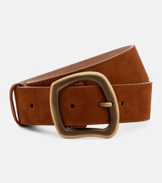 Gürtel Simone Medium aus Veloursleder | Gabriela Hearst