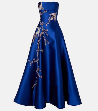 Mavia embellished bustier gown | Costarellos