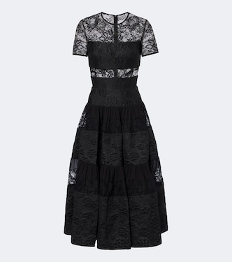 Robe midi en dentelle | Elie Saab
