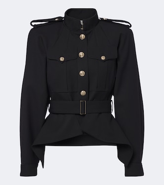 Belted wool jacket | Balmain