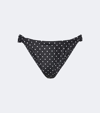 Andez polka-dot bikini bottoms | Faithfull