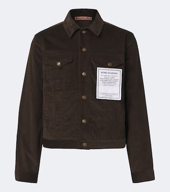 Patch-appliqué cotton corduroy jacket | Acne Studios