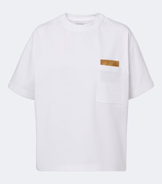 Intrecciato cotton jersey T-shirt | Bottega Veneta