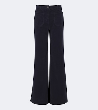Florence cotton-blend corduroy wide-leg pants | Nili Lotan