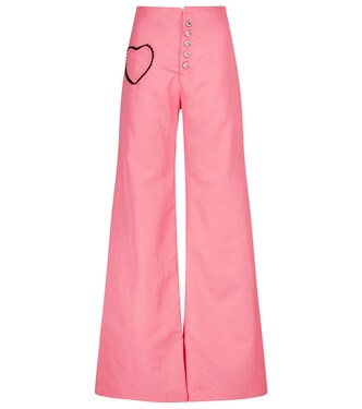 Pantalon ample à taille haute | Rodarte