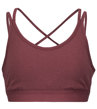 Cross-back sports bra | Tory Sport