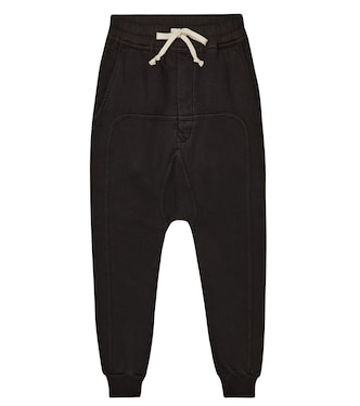 Cotton jersey sweatpants | Rick Owens Kids
