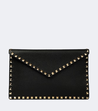 Clutch Rockstud de piel | Valentino Garavani