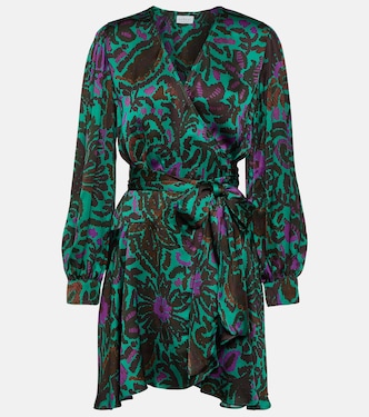 Bedrucktes Minikleid Bridget aus Satin | Velvet