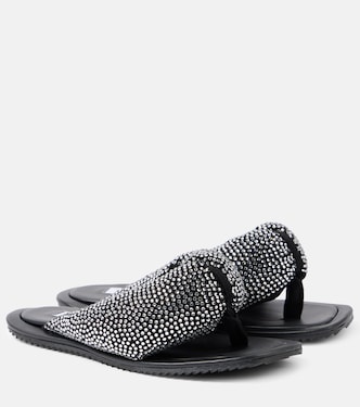 Indie embellished leather thong sandals | The Attico