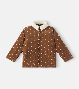Veste Long Chore brodée en coton | Rylee + Cru