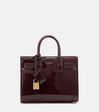 Sac De Jour Nano patent leather tote bag | Saint Laurent