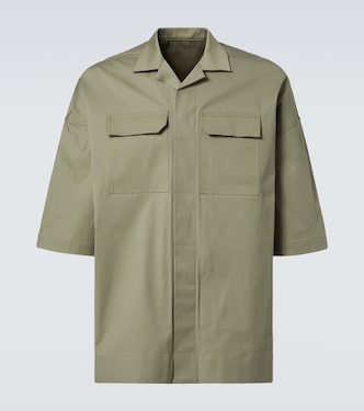 Magnum Tommy cotton-blend poplin shirt | Rick Owens