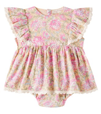 Baby Lena floral cotton voile dress | Louise Misha
