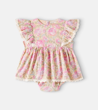 Bébé – Robe Lena en coton à fleurs | Louise Misha