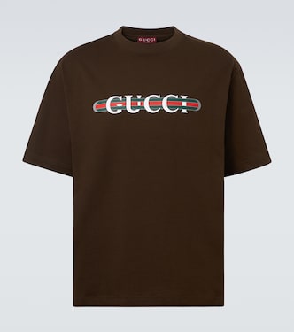 T-Shirt aus Baumwoll-Jersey | Gucci
