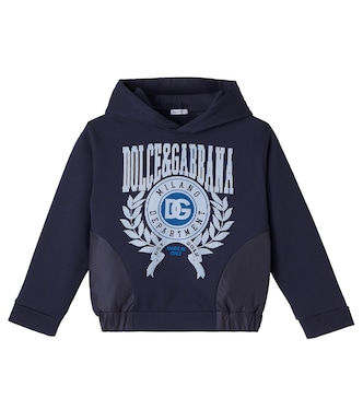 DG cotton-blend sweatshirt | Dolce&Gabbana Kids