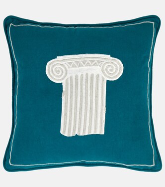 Mediterranean Greece cotton cushion | Les-Ottomans