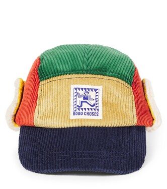 Mr Pencil cotton corduroy baseball cap | Bobo Choses