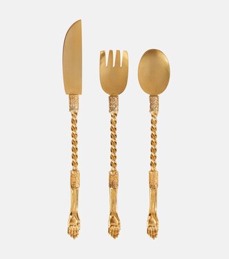 Gold-plated cutlery set | Natalia Criado