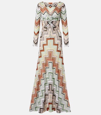 Chevron maxi dress | Missoni