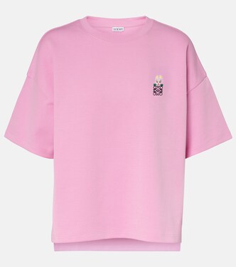 x Louis Wain Futurist Cats cotton-blend T-shirt | Loewe