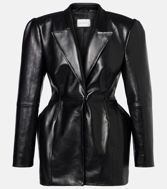 Leather blazer | Magda Butrym