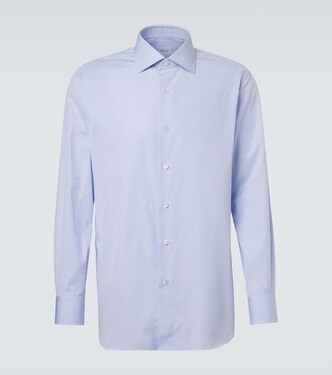 William cotton Oxford shirt | Brioni