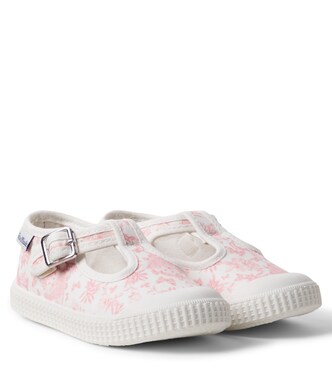 Floral canvas sneakers | Tartine et Chocolat