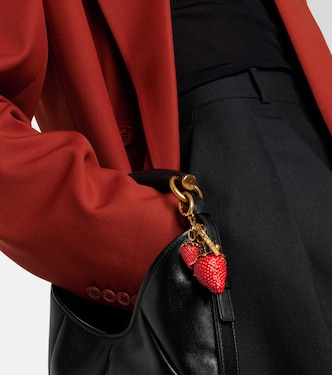Cassandre Strawberry bag charm in red - Saint Laurent | Mytheresa