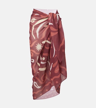 Paréo Luana imprimé | Cala de la Cruz