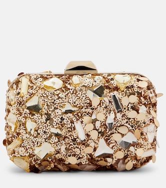 Cloud embellished clutch | Jimmy Choo