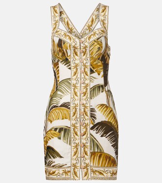 Printed linen shirt dress | Farm Rio