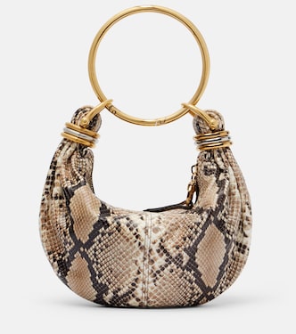 Bracelet Small leather top-handle bag | Chloé