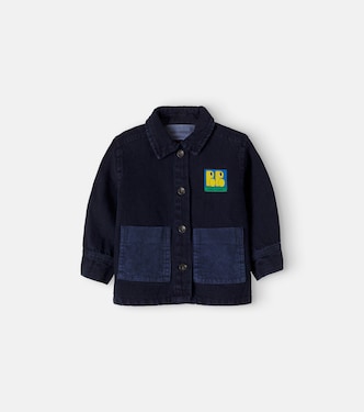 Baby Jeanshemd mit Cord | Bobo Choses