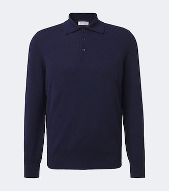Cashmere polo sweater | Brunello Cucinelli