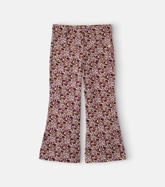 Paradisco floral cotton corduroy pants | Bonton