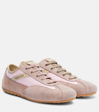 Baskets Boxe en daim et cuir | McQueen