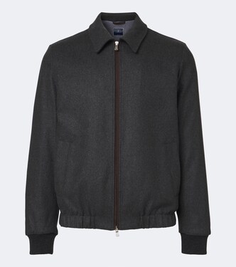 Veste blouson en cachemire | Fedeli