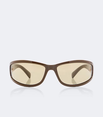Signature rectangular sunglasses | Miu Miu