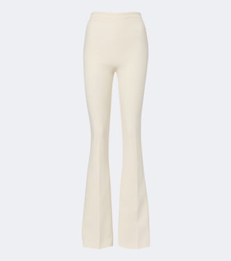 Alexa crêpe flared pants | Safiyaa
